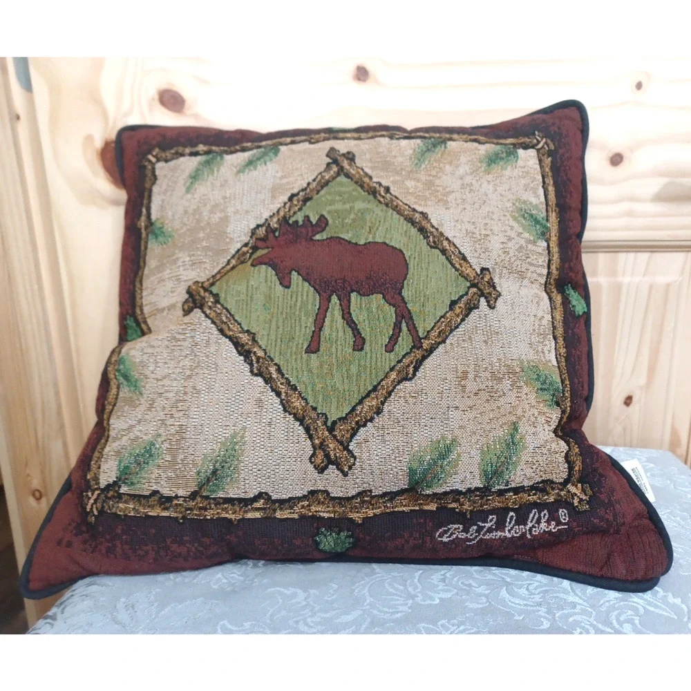 Bob Timberlake VTG Moose Tapestry 16